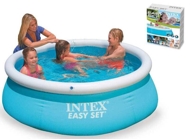 

Intex Бассейн наливной 28101 NP (2) размером 183х51см, объём: 886л, вес: 3,2кг