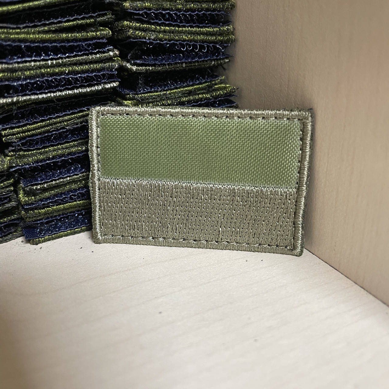 

Шеврона флаг болото 3*4,5 см