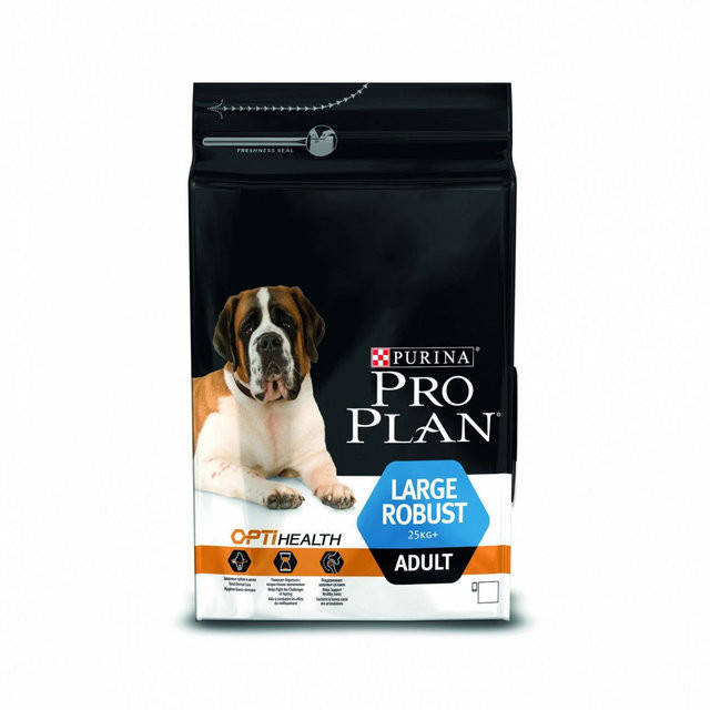 

Purina Pro Plan Adult Large Robust 14 кг-корм для собак крупных пород с курицей