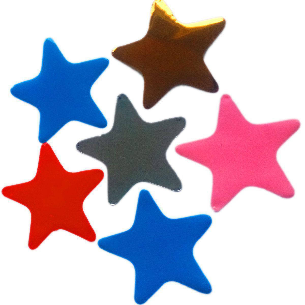 

Конфетти звезды ассорти 3,5 см (10 грамм)