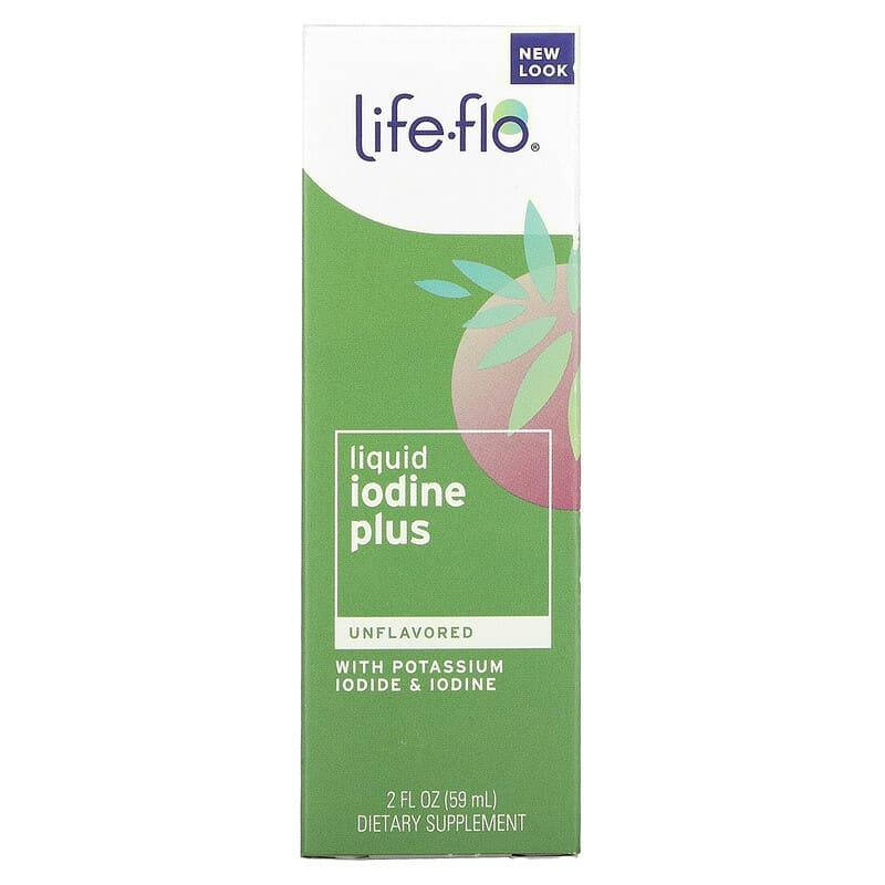 

Life-flo, жидкий йод плюс, 59 мл (2 жидк. унции)
