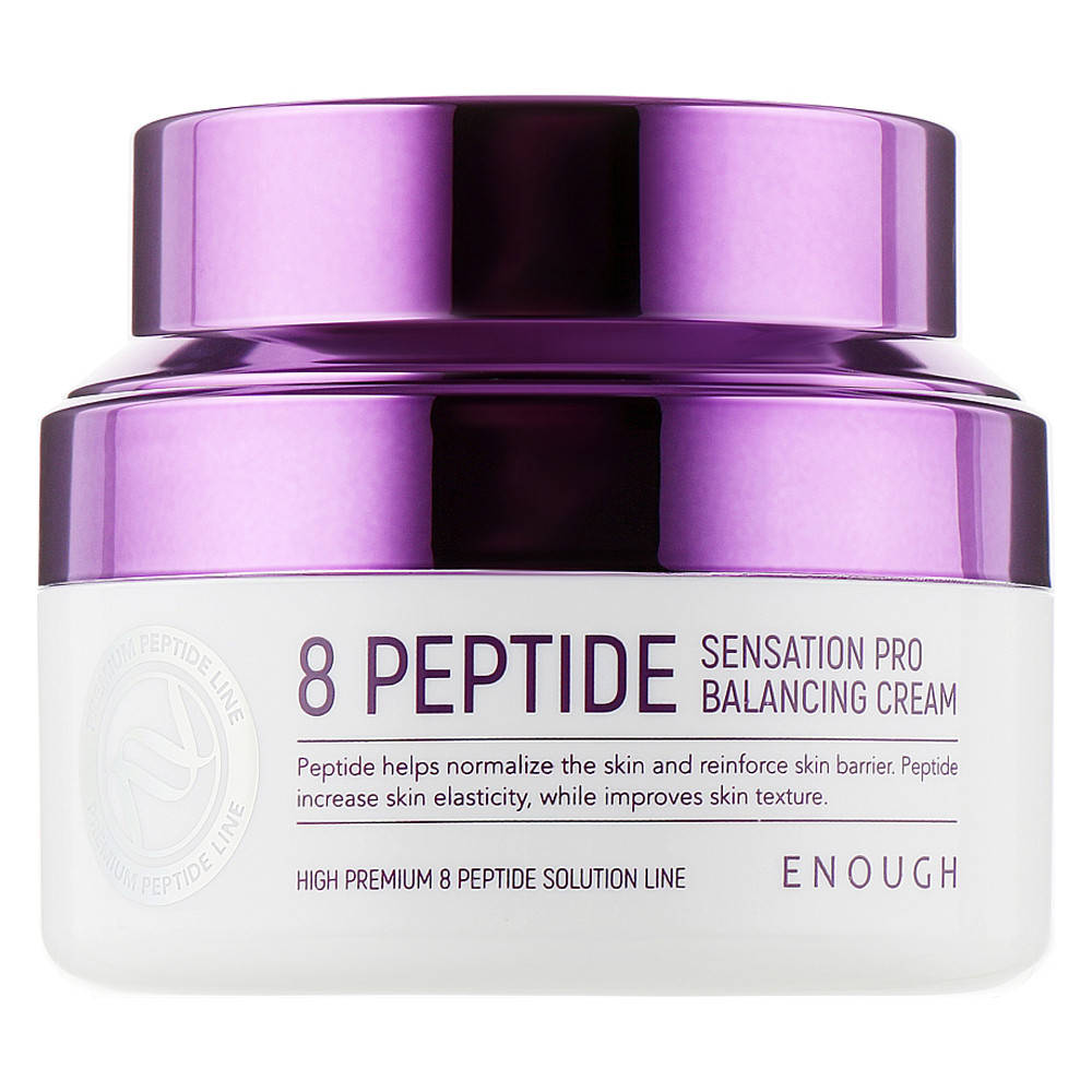 

Антивозрастной крем для лица с пептидами Enough 8 Peptide Sensation Pro Balancing Cream 50 мл