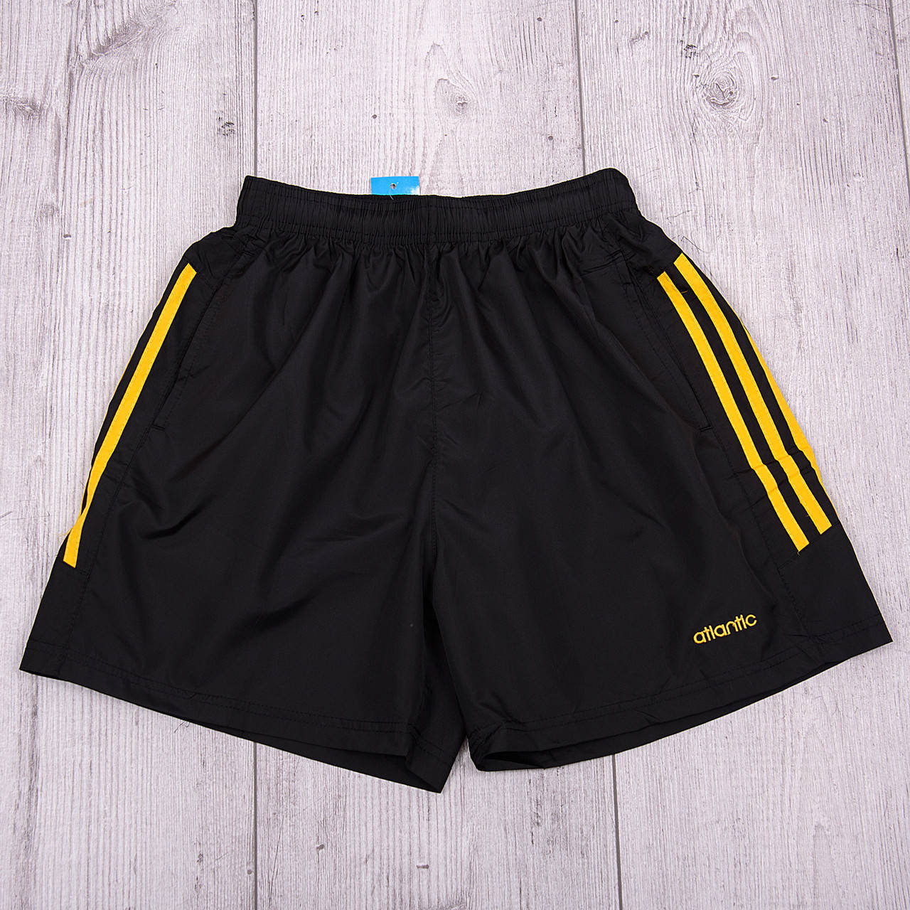 

Чоловічі шорти (плащівка), чорного кольору, Черный