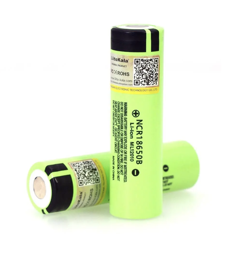 

Аккумулятор Li-Ion 18650 на 3400 mAh LiitoKala NCR18650B Без защиты