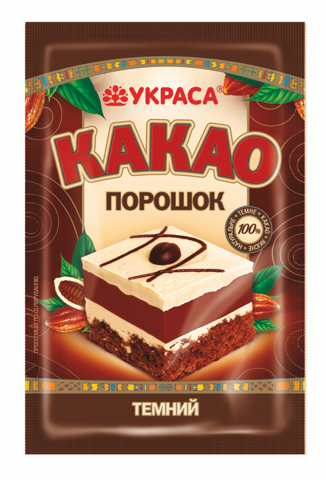 

Какао натуральное ТЕМНОЕ 80г