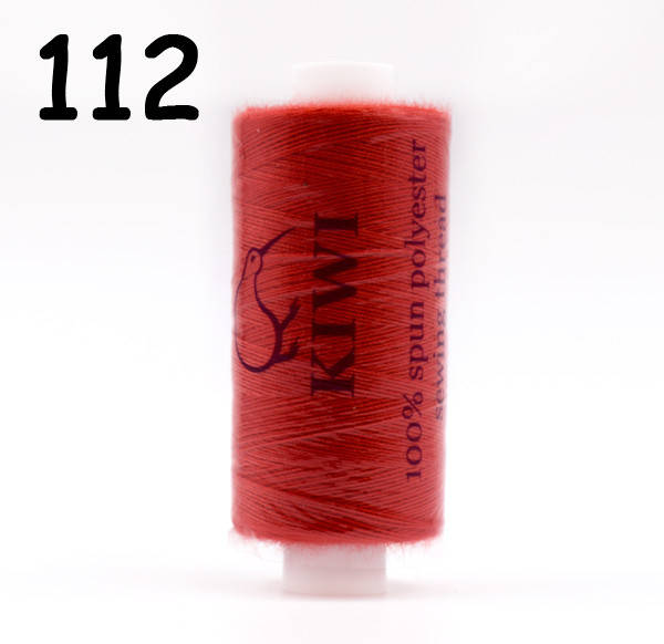 

Нитки швейные KIWI 40/2 (112), Разные цвета