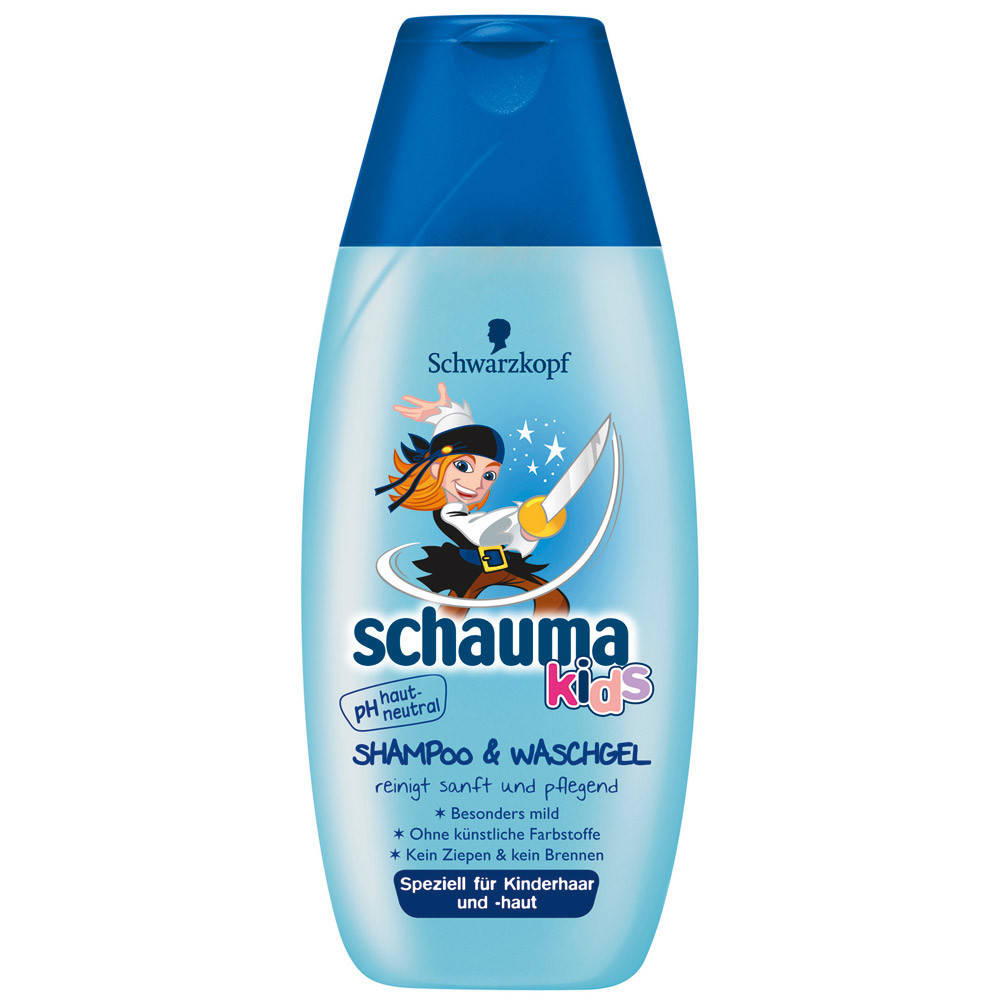 

Schwarzkopf Schauma kids Shampoo & Waschgel - Детский гель & шампунь 250 мл
