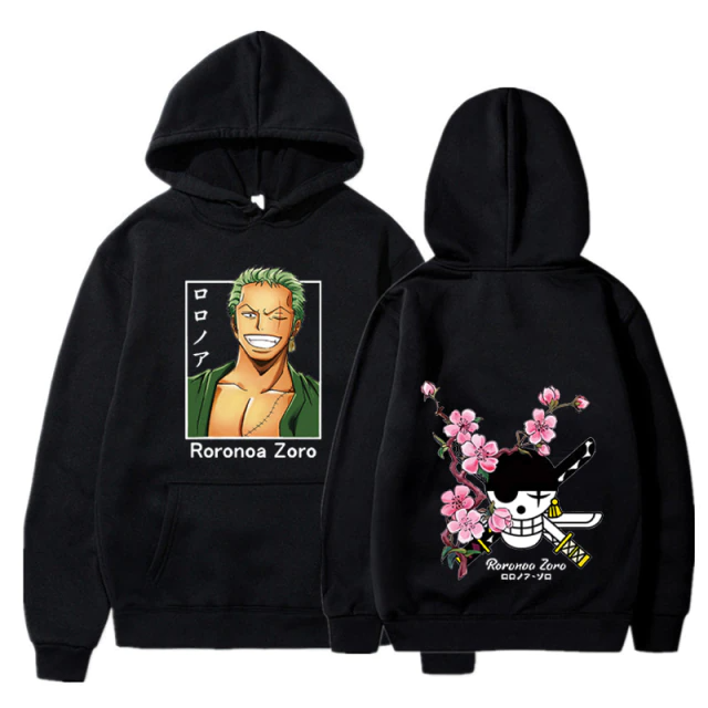 

Худи черныйLOYS One-Piece Roronoa Zoro, Черный