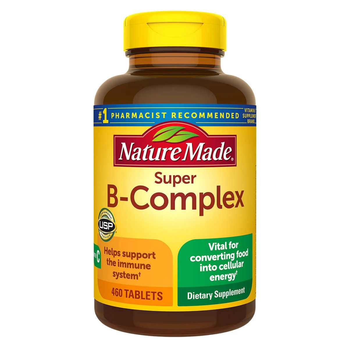 

Nature Made Super B-Complex - Комплекс витаминов группы B (460 табл.)