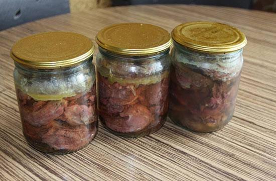 

Тушенка из конины 0,5