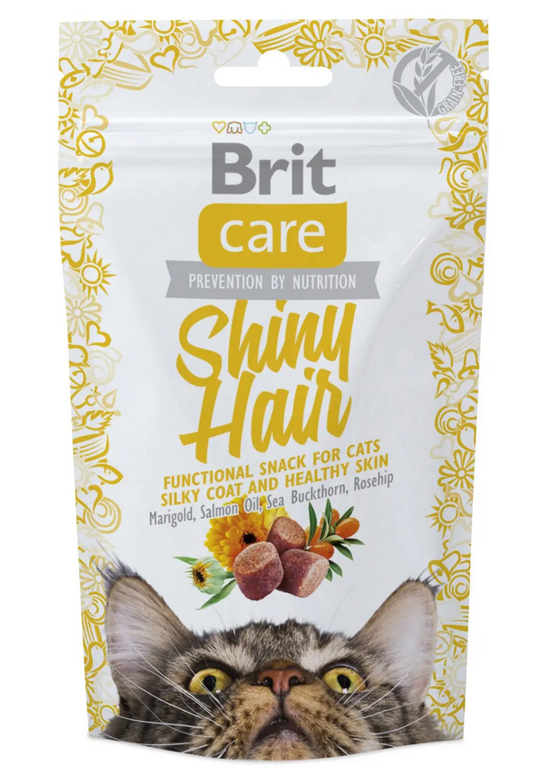 

Brit Care лакомство для кошек 40 г (для кожи и шерсти)