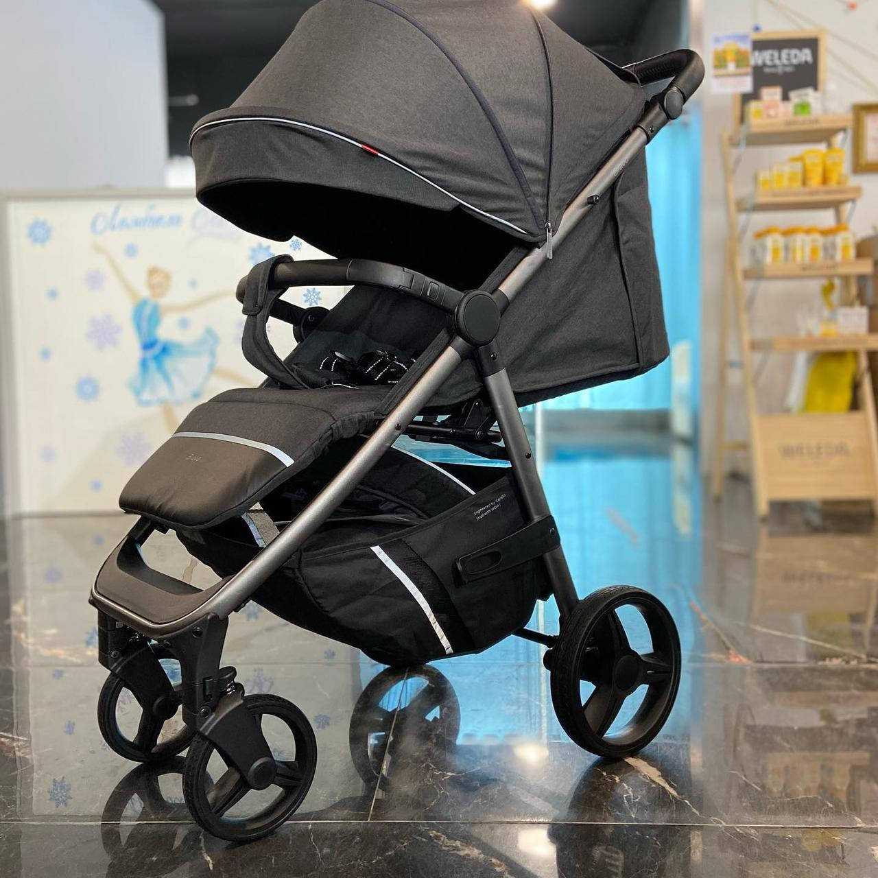 

Коляска прогулочная CARRELLO Bravo Plus Каррелло Браво Плюс 2022 Serious Grey, Оранжевый