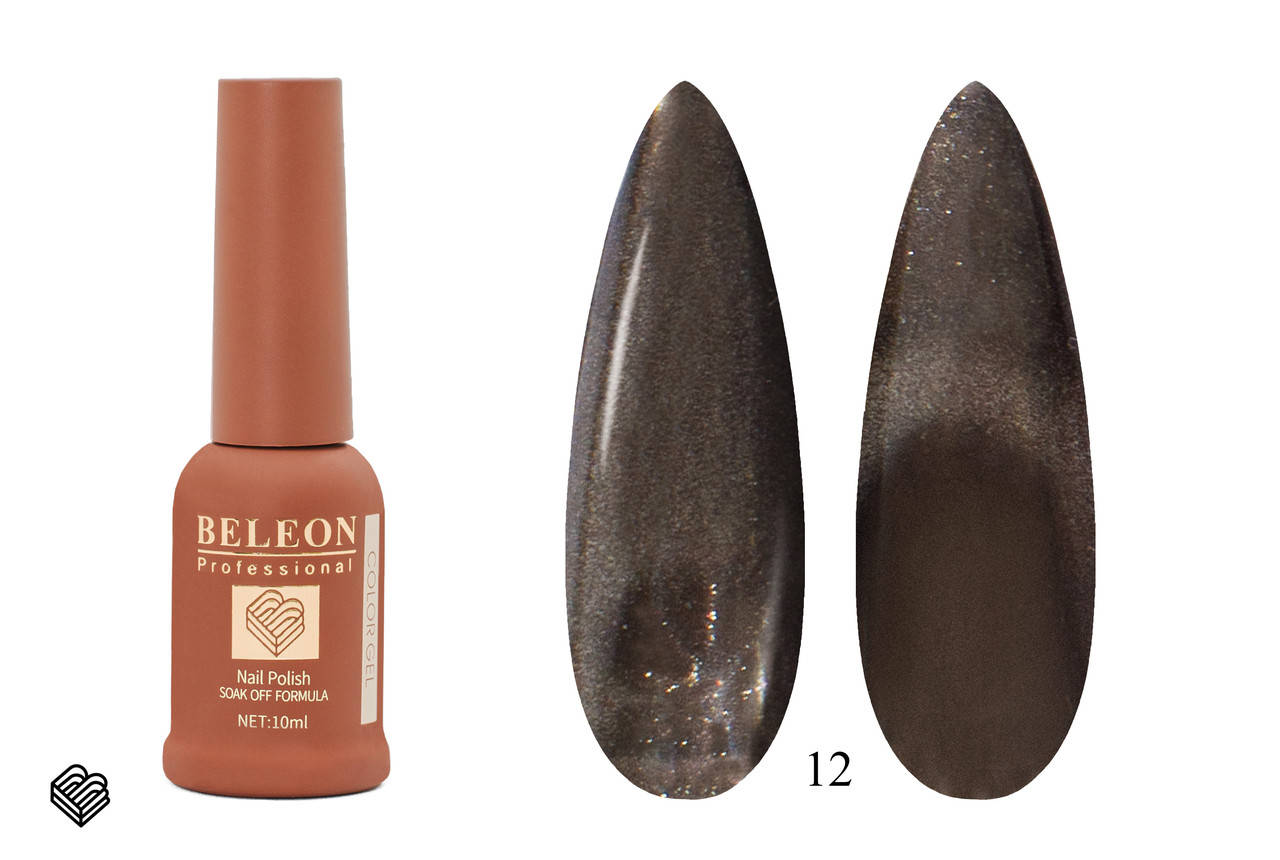 

Гель-лак BELEON Cristal Spar Cat Seye 10 мл №12