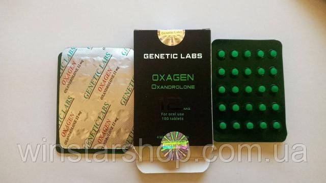 

Оксандролон Genetic 100 tab 12 mg