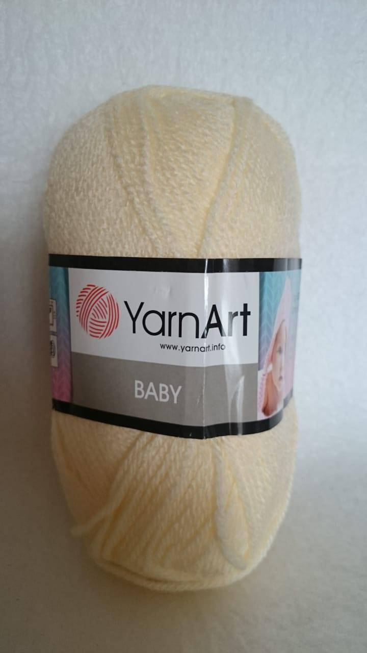 

Пряжа YarnArt Baby, производство Турция, цвет - шампань