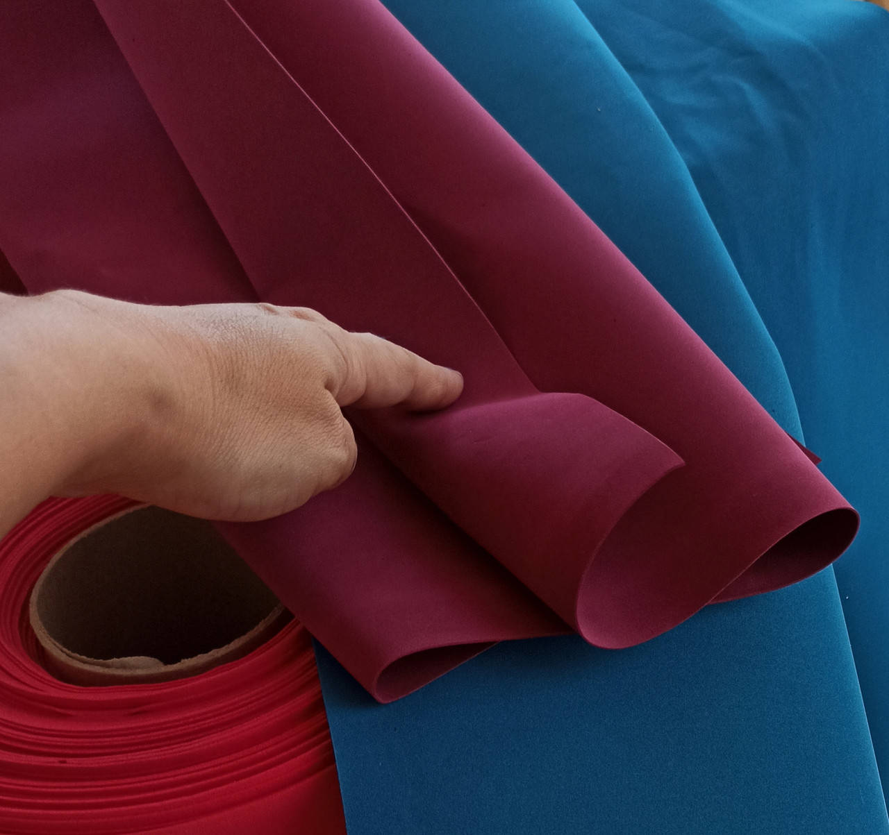 

Фоамиран 1мм зефирный марсала 50х50см, Бордовый