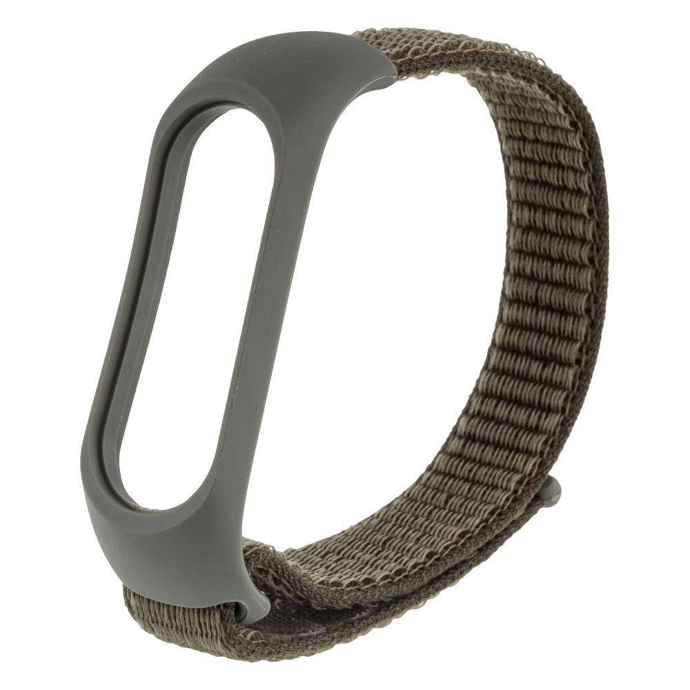 

Ремешок для Xiaomi Mi Band 5 Nylon Оливковый