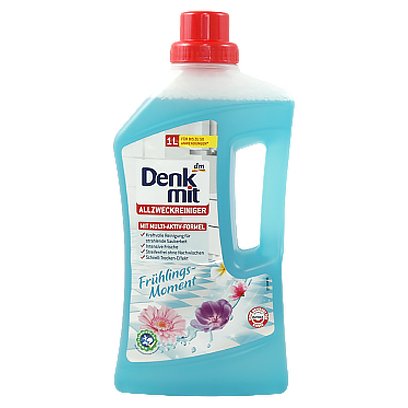 

Засіб для миття універсальний Денк Міт квіти Denk Mit allzweckreiniger fruhling-moment 1L 10шт/ящ (Код :