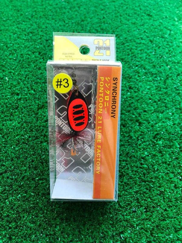 

Блесна вертушка Pontoon 21 SYNCHRONY #3.0 (6.6g) Цвет-5