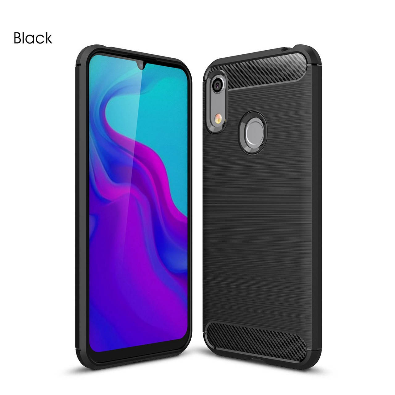 

TPU чехол накладка Urban для Huawei Y6 2019 (4 цвета) чёрный