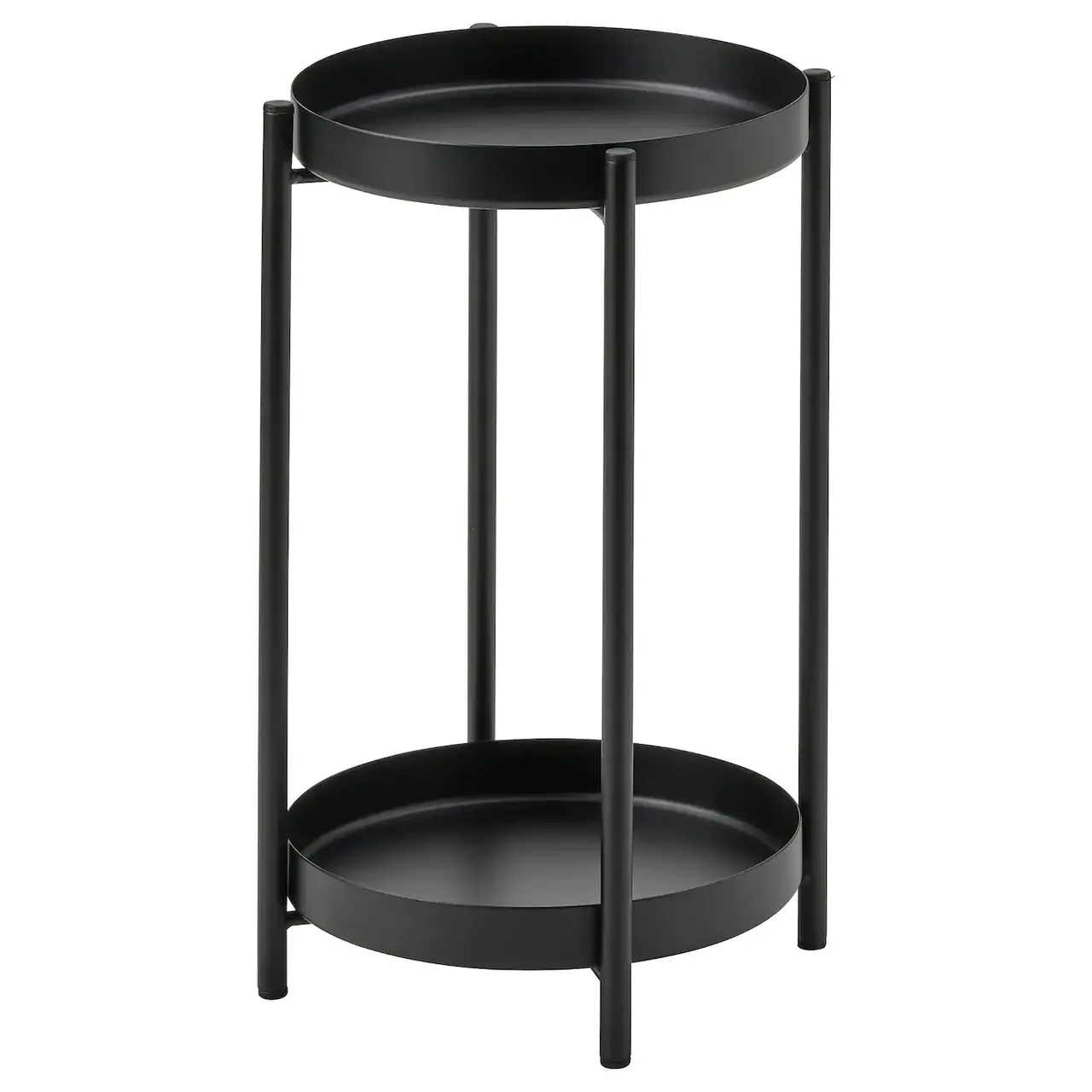 

IKEA OLIVBLAD Подставка для горшков, для дома / для улицы, черная (104.866.52)