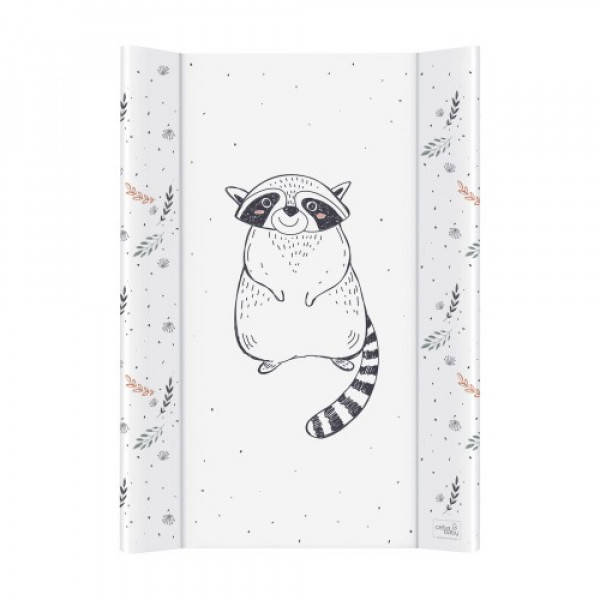 

Пеленальная доска cebababy 50x70 retro autumn w-200-000-636, raccoon, белый Twins