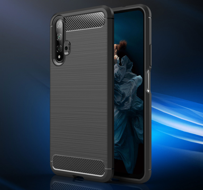 

Защитный чехол-бампер для Huawei Nova 5T/Honor 20, Черный