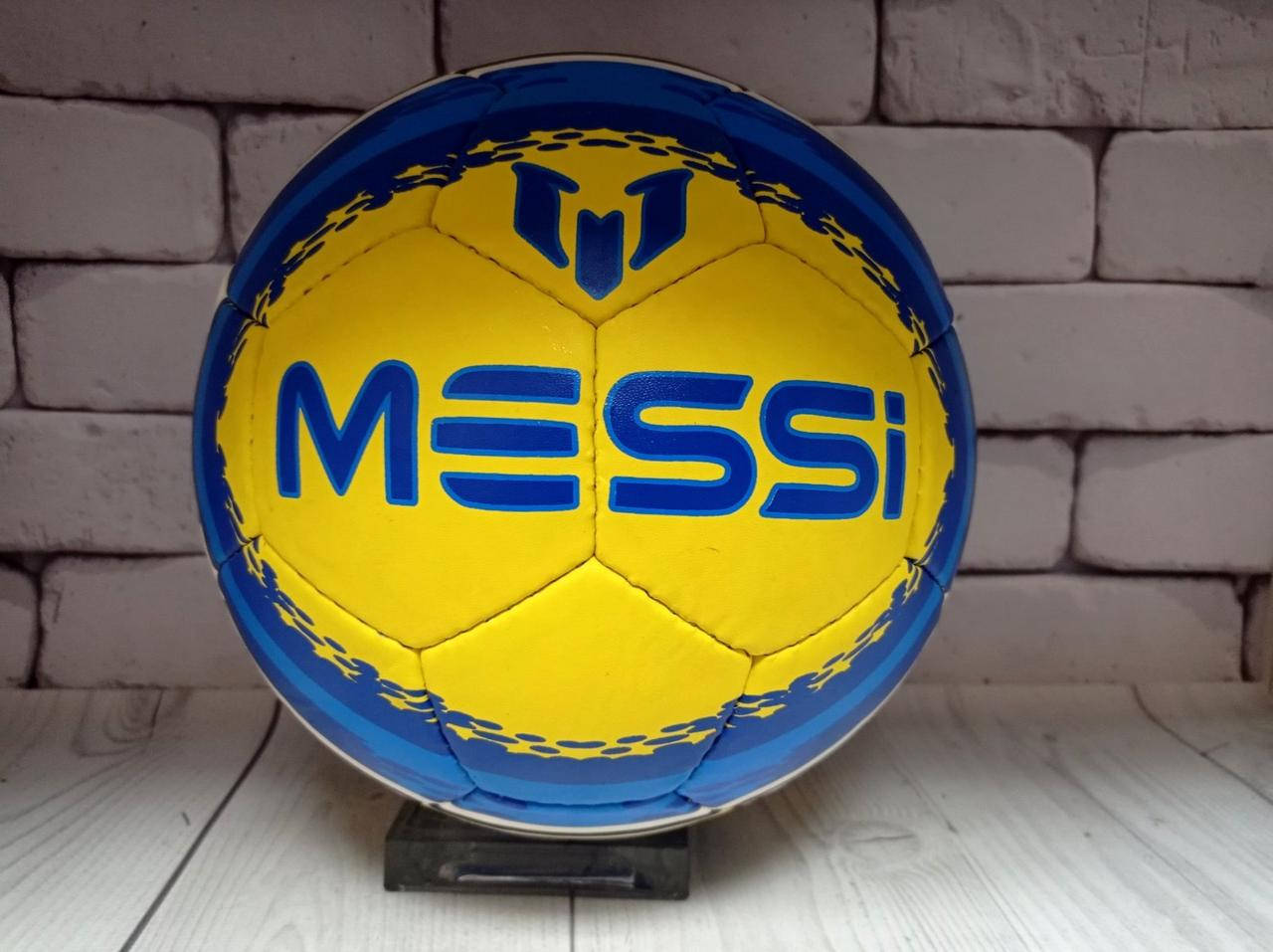 

Мяч футбольный клубный синий с желтым Messi ( Пакистан )