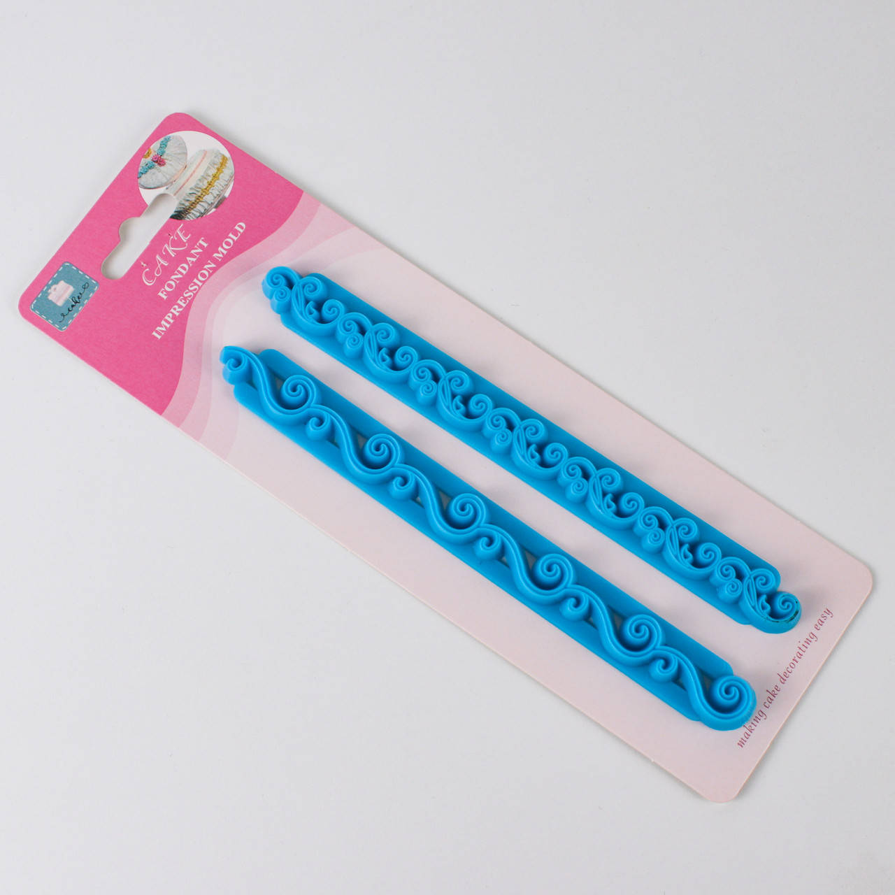 

Бордюр-оттиск Завитки №3 2 шт