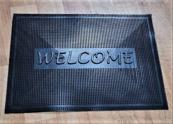 

Коврик придверный "Welcome" резиновый 54 x 40