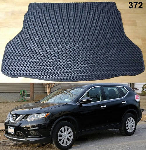 

Коврик ЕВА в багажник Nissan Rogue II '14-20, Черный