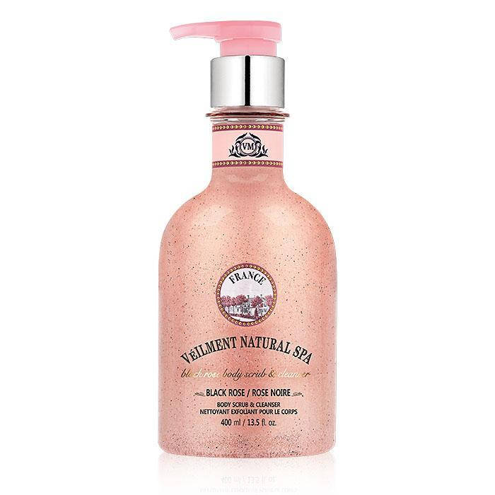 

Скраб для тела LG "Черная роза" Veilment Natural Spa Blackrose body cleanser 400 ml
