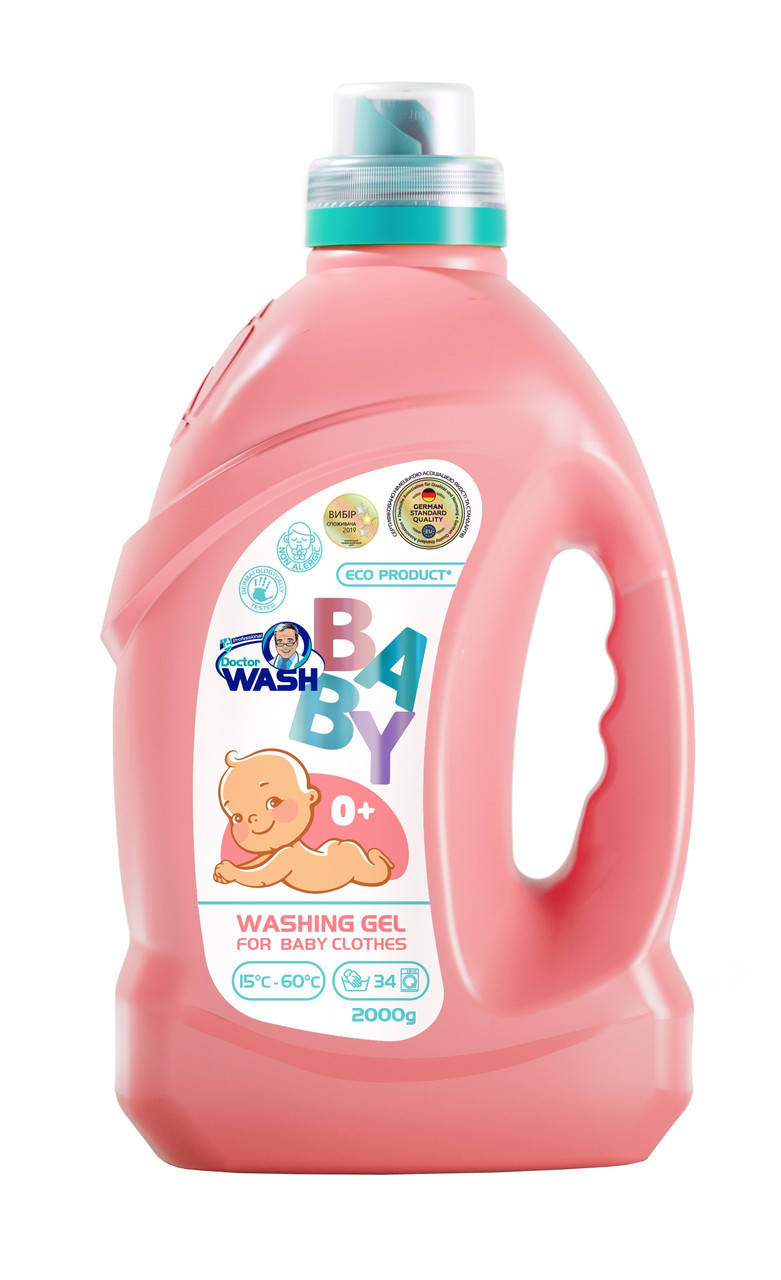 

Гель для стирки детской одежды "Doctor Wash Baby" 2000г