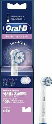 

Насадки для електричних щіток Oral-B 1 НАСАДКА Sensitive Clean (ОРИГІНАЛ НІМЕЧЧИНА)