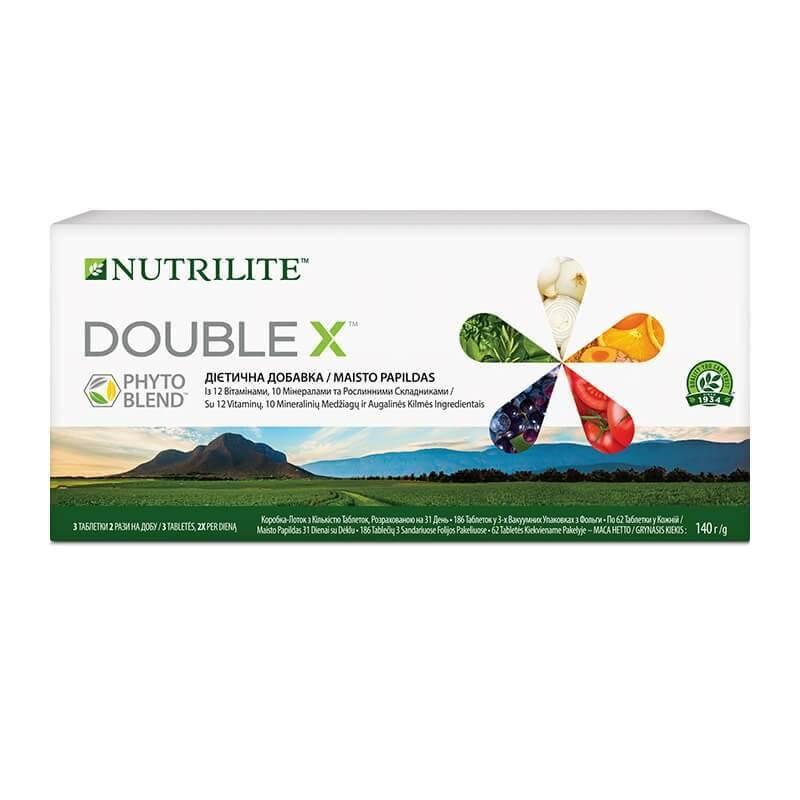 

Витамины диетическая добавка сбалансированная программа NUTRILITE™ DOUBLE X™ 186 таблеток
