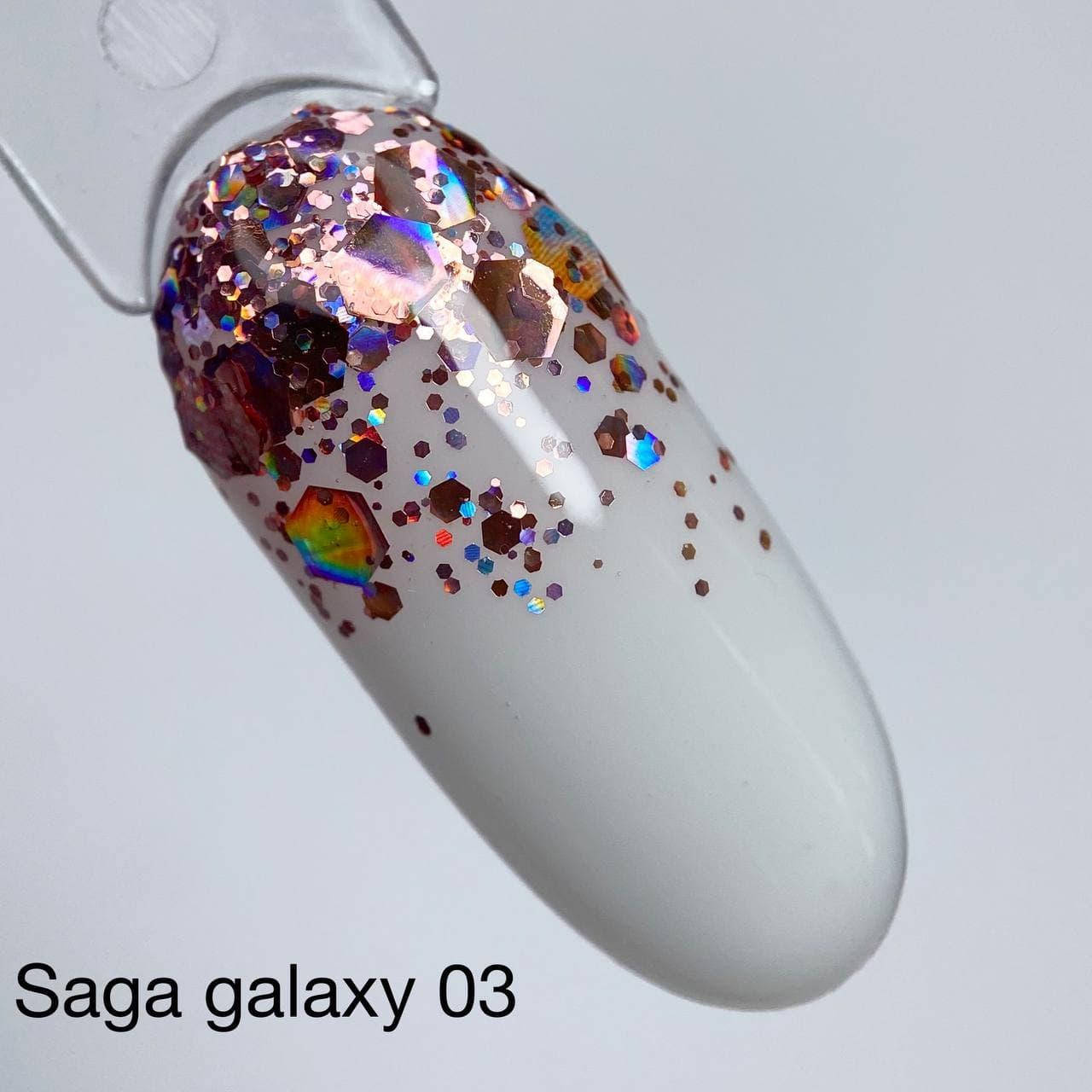 

Glitter Gel (Глиттер гель) от Saga Galaxy №03