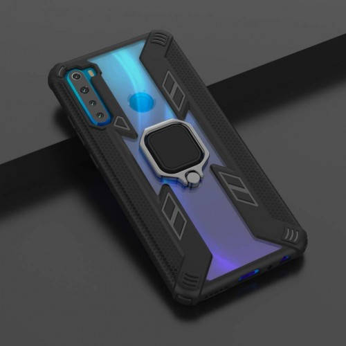 

Ударопрочный чехол Combo Ring под маг. держ. для Xiaomi Redmi Note 8T- черный