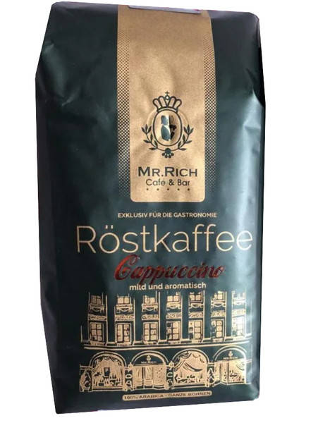 

Кофе в зернах Mr.Rich Cappuccino 500г