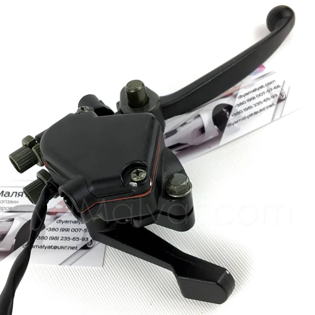 

Ручка газу та гальма у зборі (зі стоянковим фіксатором) на дитячий квадроцикл ATV