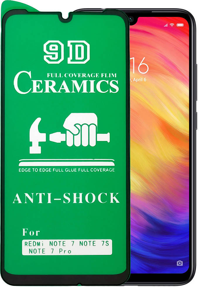 

Защитная пленка Ceramics Xiaomi Redmi Note 7 (керамическая 9D) (Сяоми Ксиаоми Редми Ноут Ноте 7)
