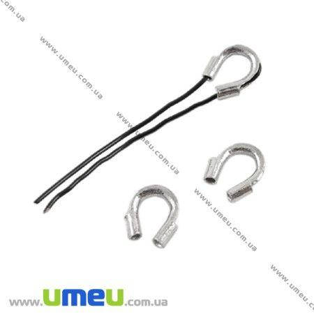 

Протектор для тросика, 5х4 мм, Светлое серебро, 1 шт (ZAG-011110)