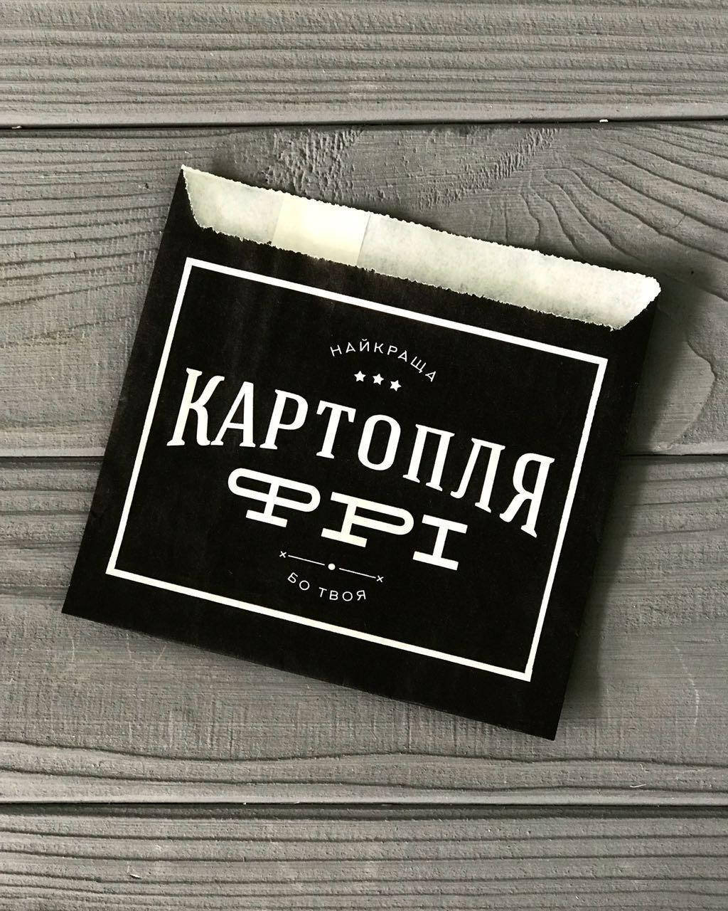 

Упаковка для картофеля фри мини (70-100) 100Ф 1000 шт