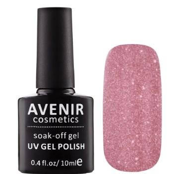 

Гель-лак AVENIR Cosmetics№153 Кофейно-розовая голография