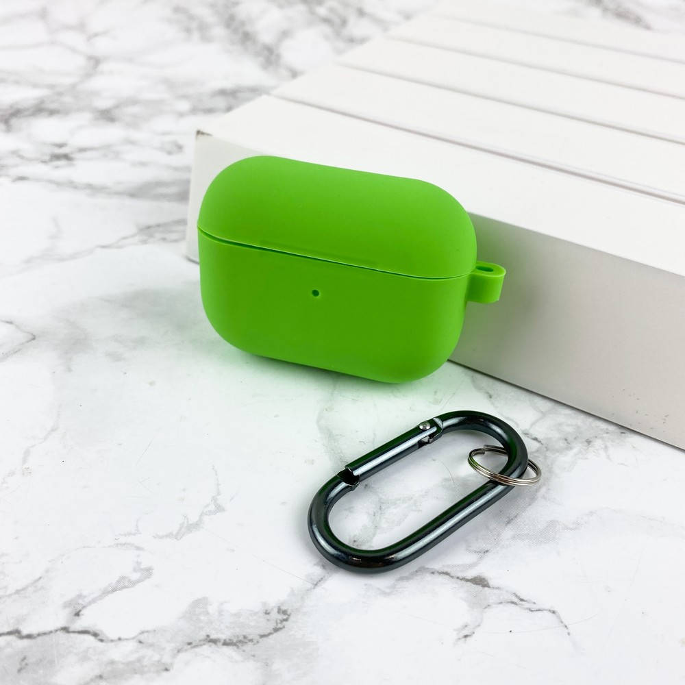

Чехол Airpods Pro Silicone Case Slim Green, Зелёный
