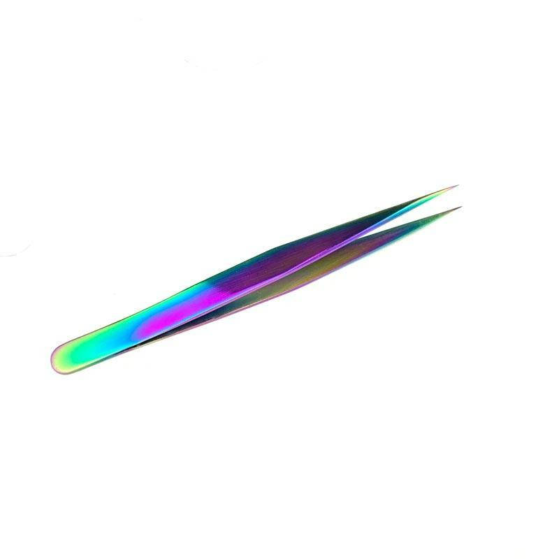 

Пинцет для наращивания ресниц Rainbow, прямой