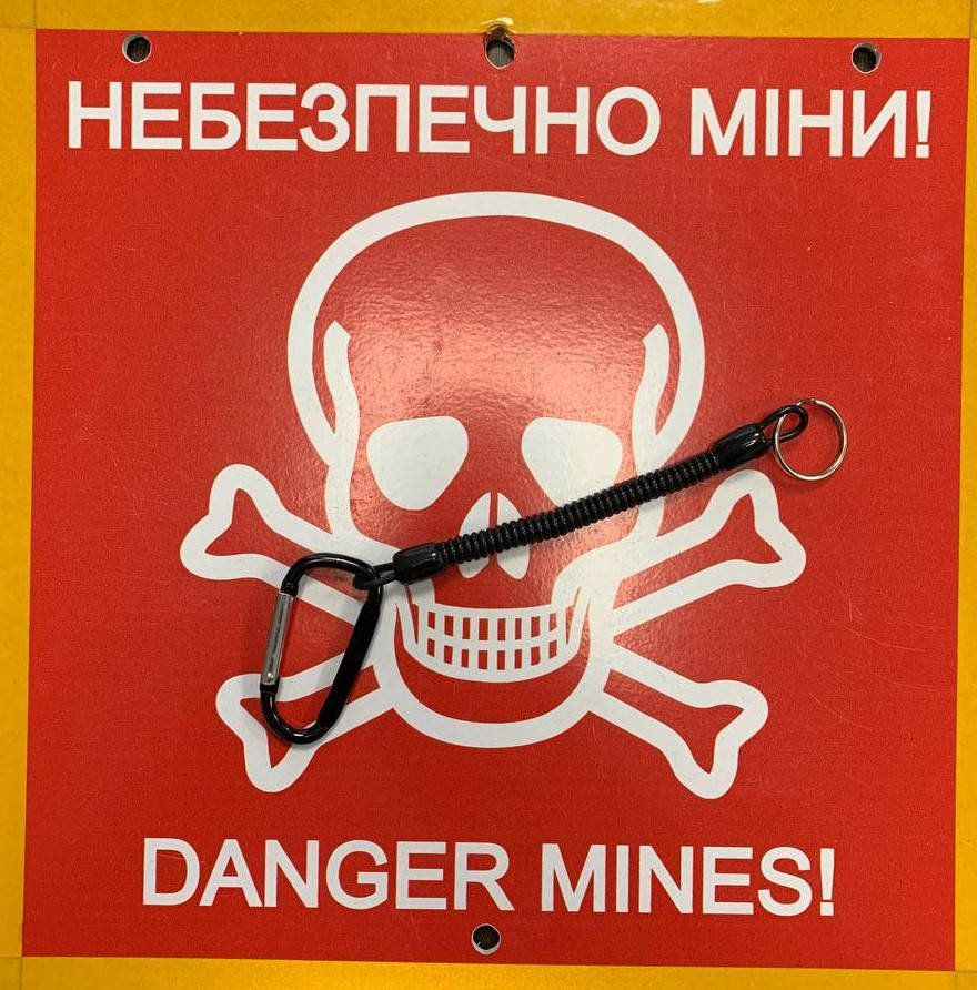 

Страховой шнур тренчик с карабином для пинпоинтера, Черный