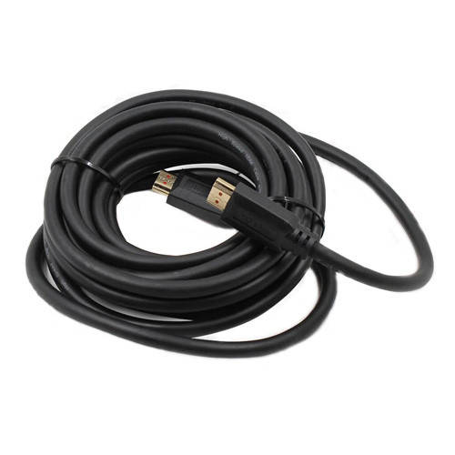 

HDMI кабель 5м до 4К папа-папа v2.0 медь + ПВХ, Черный