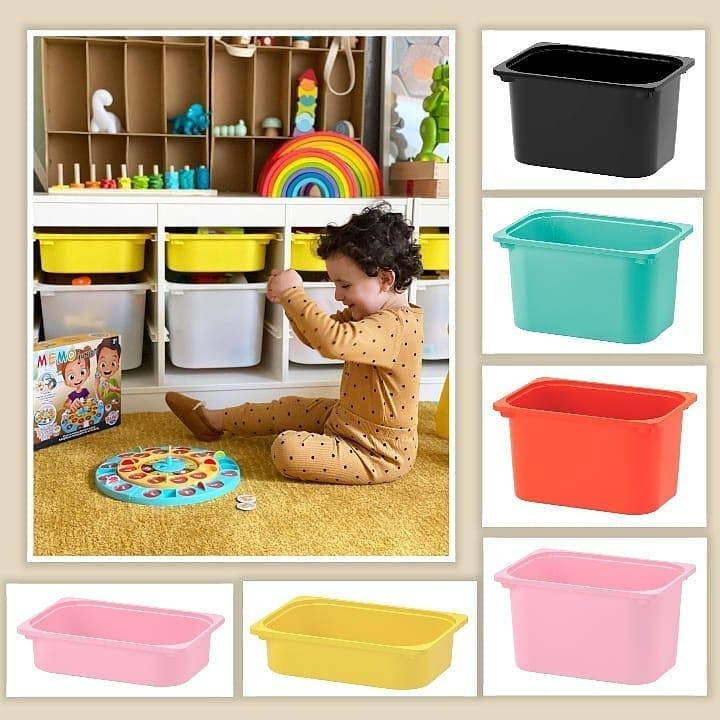

Контейнер для игрушек ikea TROFAST 42х30х10 503.080.02, Желтый