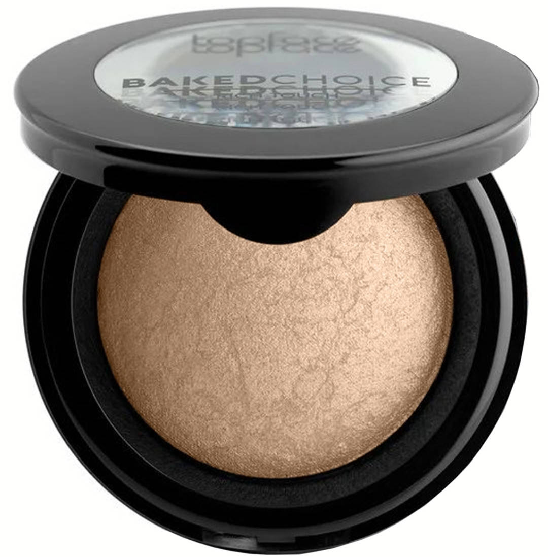 

Topface Baked Choice Rich Touch Highlighter Хайлайтер запеченный, 02 - moon light