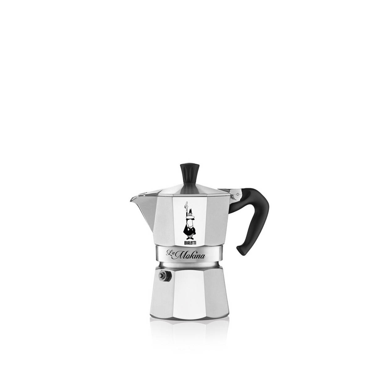 

Кофеварка гейзерная Bialetti La Mokina на 1/2 чашки (40 мл)